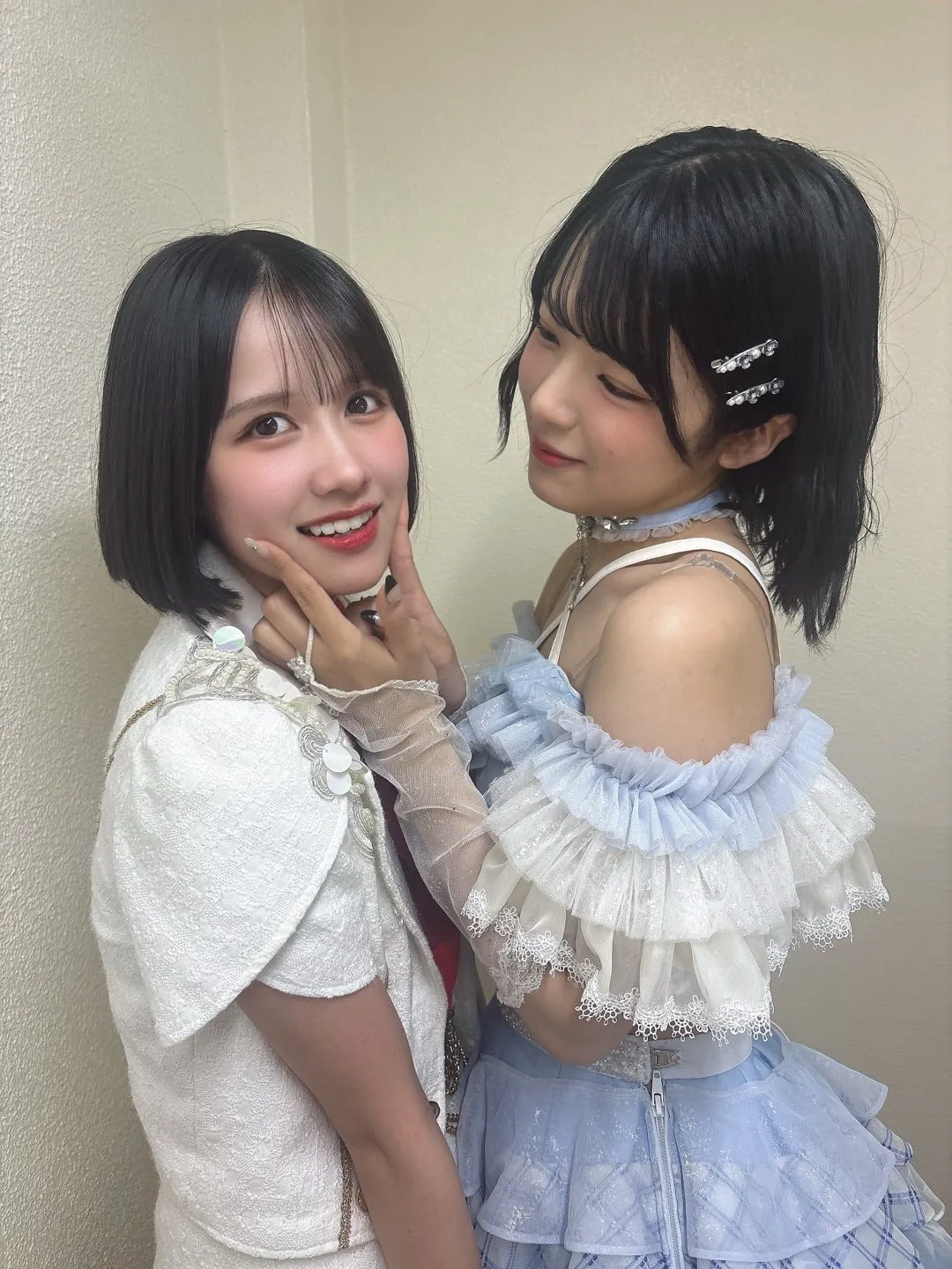 豫風さんがメイクしてくれた‼️‼️ 相馬優芽